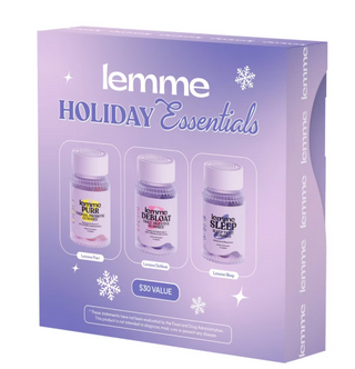 Lemme Holiday Essentials Mini's Gift Set - Sleep Debloat Purr