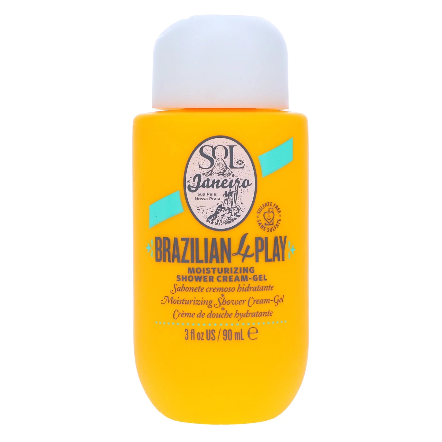 Brazilian 4 play moisturizing shower cream-gel