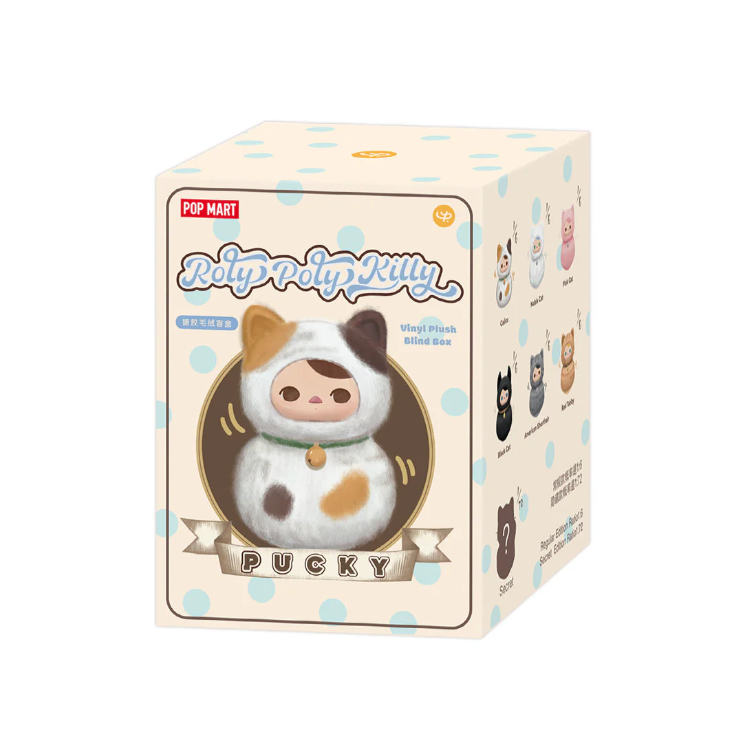 PUCKY Roly- Poly Kitty Series Blind Box