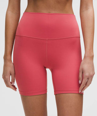 Align High- Rise Short 6" Desert Red- Sz 2