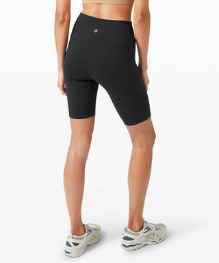 Lululemon Wunder Train High Rise Short 8" Black - Sz 4