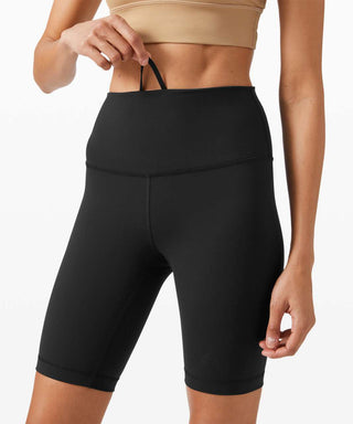 Lululemon Wunder Train High Rise Short 8" Black - Sz 4