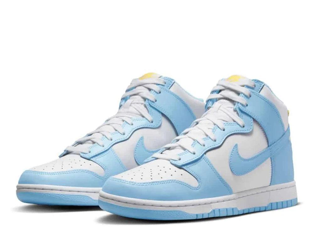 Nike Dunk High Retro Blue Chill 7US / 25MX