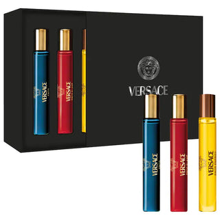 Versace Mens Travel Spray Trio